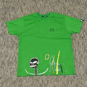 Jean Michel Basquiat King Pleasure “Rome Pays Off” Tee Size L